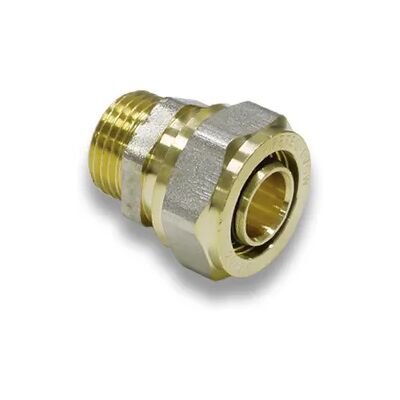 Klemmringverschraubung Schraubfitting Pipetec, Übergänge mit Außengewinde (AG) (Ausführung: 20 - 1/2''AG) Klemmringverschraubung Schraubfitting Pipetec, Übergänge mit Außengewinde (AG) (Ausführung: 20 - 1/2''AG)