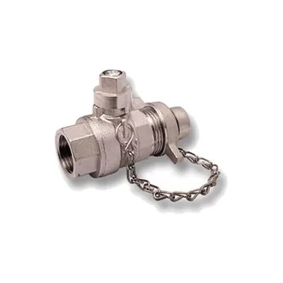 Barberi Kugelhahn für Heizkesselablass - vernickelt G 1/2'' IG Barberi Kugelhahn für Heizkesselablass - vernickelt G 1/2'' IG