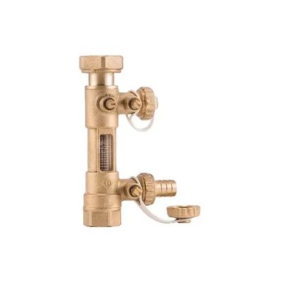 Barberi Durchflussregelventil DN 15 mit Messbereich aus Glas - 2 Füll-/ Entleerungsanschlüsse mit Kugelhahn - Durchflussregelung mit Kugelhahn G 3/4'' Barberi Durchflussregelventil DN 15 mit Messbereich aus Glas - 2 Füll-/ Entleerungsanschlüsse mit Kugelhahn - Durchflussregelung mit Kugelhahn G 3/4''