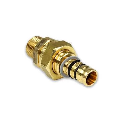 Geberit Mepla Press Rotguss Verschraubung mit AG (Ausführung: 63 - 2 1/2''AG) Geberit Mepla Press Rotguss Verschraubung mit AG (Ausführung: 63 - 2 1/2''AG)