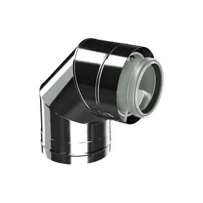 Bosch Abgasbogen konzentrisch DN110/160 Edelstahl 87° Bosch Abgasbogen konzentrisch DN110/160 Edelstahl 87°