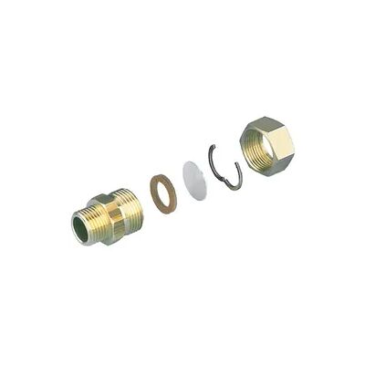 Armacell Easy-Drill-Verschraubung für Edelstahlwellrohr (Ausführung: DN25 - 1''IG) Armacell Easy-Drill-Verschraubung für Edelstahlwellrohr (Ausführung: DN25 - 1''IG)