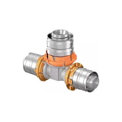 Pressfitting S-Press T-Stück reduziert Uponor (Ausführung: 16 - 14 - 16 mm) Pressfitting S-Press T-Stück reduziert Uponor (Ausführung: 16 - 14 - 16 mm)