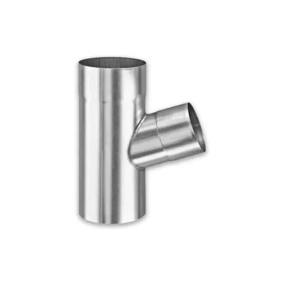 GROMO Fallrohrabzweig 60° Grömo, Zink, verschiedene Größen (Ausführung: Ø 80/60mm) GROMO Fallrohrabzweig 60° Grömo, Zink, verschiedene Größen (Ausführung: Ø 80/60mm)