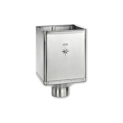 Design-Wasserfangkasten Grömo, Aluminium, verschiedene Größen (Ausführung: Ø 120mm) Design-Wasserfangkasten Grömo, Aluminium, verschiedene Größen (Ausführung: Ø 120mm)