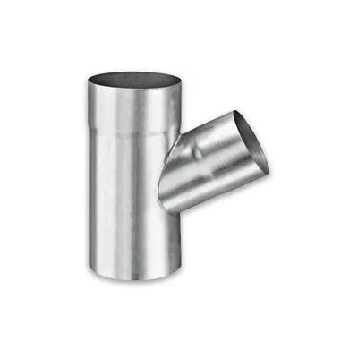Fallrohrabzweig 72° Grömo, Aluminium, verschiedene Größen (Ausführung: Ø 80/80mm) Fallrohrabzweig 72° Grömo, Aluminium, verschiedene Größen (Ausführung: Ø 80/80mm)