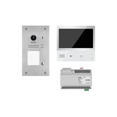 Indexa - VT200 - Weißes Innenmodul - Video-Türsprechanlage-Set Indexa - VT200 - Weißes Innenmodul - Video-Türsprechanlage-Set