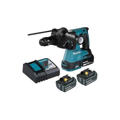 Akku-Bohr- und Meißelhammer MAKITA DHR243RT3J 18V mit 3x 5,0 Ah Akkus und Ladegerät Akku-Bohr- und Meißelhammer MAKITA DHR243RT3J 18V mit 3x 5,0 Ah Akkus und Ladegerät