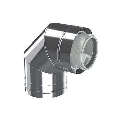 Bosch Abgasbogen konzentrisch DN80/125 Edelstahl 87° Bosch Abgasbogen konzentrisch DN80/125 Edelstahl 87°