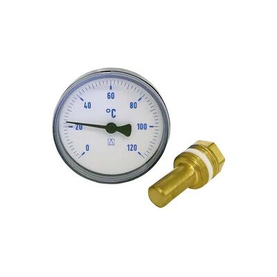 Afriso Bimetall-Thermometer 0-120 °C 63 mm durch., Kunststoffgehäuse blau(ohne Kugelhahn) Afriso Bimetall-Thermometer 0-120 °C 63 mm durch., Kunststoffgehäuse blau(ohne Kugelhahn)
