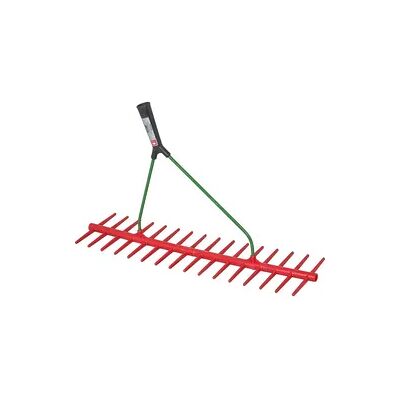 Idealspaten Kunststoffrechen IDEAL 16 gerade Zinken, doppelseitig 640mm, ohne Stiel Idealspaten Kunststoffrechen IDEAL 16 gerade Zinken, doppelseitig 640mm, ohne Stiel
