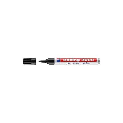 Permanentmarker 3000 Edding Strichbreite 1,5 - 3 mm, rundspitze, schwarz Permanentmarker 3000 Edding Strichbreite 1,5 - 3 mm, rundspitze, schwarz
