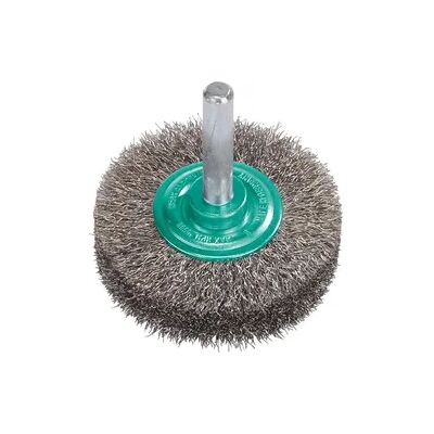 Rundbürste Lessmann Durchm.80mm m. 6mm Schaft,Stahldraht rostfrei 0,3mm Rundbürste Lessmann Durchm.80mm m. 6mm Schaft,Stahldraht rostfrei 0,3mm