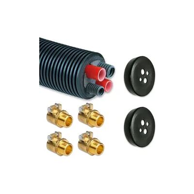 Anschlusspaket Wärmepumpenrohr für Luft-Wasser Wärmepumpen, Armacell 1-15m, Ø 145 mm, 2x 40x3,7mm (Ausführung: 15 Meter 40x3.7 mm (DN32)) Anschlusspaket Wärmepumpenrohr für Luft-Wasser Wärmepumpen, Armacell 1-15m, Ø 145 mm, 2x 40x3,7mm (Ausführung: 15 Meter 40x3.7 mm (DN32))