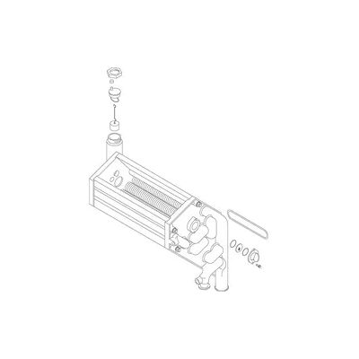 Buderus Wärmetauscher 60W - 73147 Buderus Wärmetauscher 60W - 73147