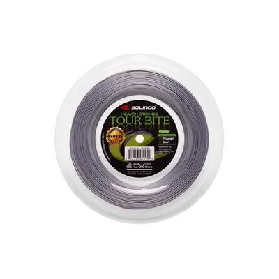 Solinco Tour Bite Soft 200 M Tennisrollen Saite - Dark Grey - 1.20 mm Solinco Tour Bite Soft 200 M Tennisrollen Saite - Dark Grey - 1.20 mm