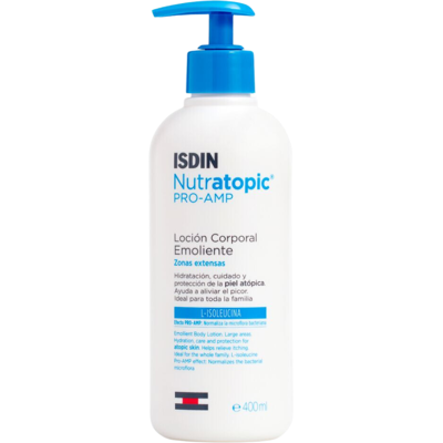 Isdin Nutratopic Pro-AMP Emollient Lotion (400 ml) Isdin Nutratopic Pro-AMP Emollient Lotion (400 ml)