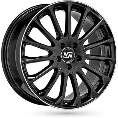 MSW Räder 19 W 7x17 ET40 5x105 Matt Schwarz - Räder MSW Räder 19 W 7x17 ET40 5x105 Matt Schwarz - Räder