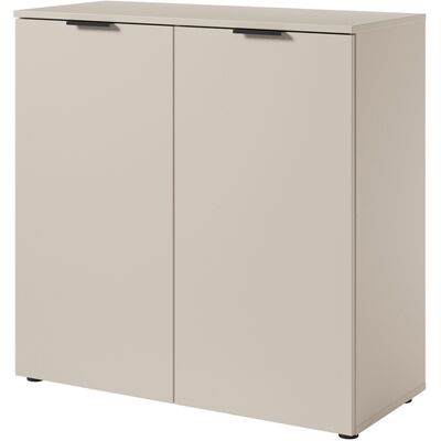 Die Möbelfundgrube Kommode Beige-Kaschmir 90 x 40 cm - 2-türig - LINZ Die Möbelfundgrube Kommode Beige-Kaschmir 90 x 40 cm - 2-türig - LINZ