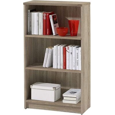 Die Möbelfundgrube Bücherregal Standregal Sonoma Eiche 60 x 106 cm - 2 Einlegeböden - LILLY Die Möbelfundgrube Bücherregal Standregal Sonoma Eiche 60 x 106 cm - 2 Einlegeböden - LILLY