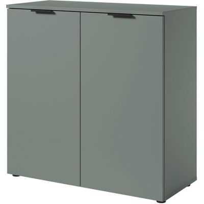 Die Möbelfundgrube Kommode grün 90 x 40 cm - 2-türig - LINZ Die Möbelfundgrube Kommode grün 90 x 40 cm - 2-türig - LINZ
