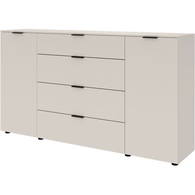Die Möbelfundgrube Sideboard mit 4 Schubladen Beige-Kaschmir 180 cm - LINZ Die Möbelfundgrube Sideboard mit 4 Schubladen Beige-Kaschmir 180 cm - LINZ