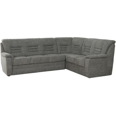 Die Möbelfundgrube Ecksofa mit Schlaffunktion grau ausziehbar - 280 cm - MERLIN Die Möbelfundgrube Ecksofa mit Schlaffunktion grau ausziehbar - 280 cm - MERLIN