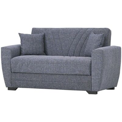 Die Möbelfundgrube Einzelsofa grau Schlaffunktion ausziehbar 2-Sitzer 170 cm - ACUN Die Möbelfundgrube Einzelsofa grau Schlaffunktion ausziehbar 2-Sitzer 170 cm - ACUN