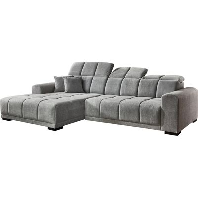 Massivart Ecksofa grau elektrisch ausfahrbar 301 cm - MASTER Massivart Ecksofa grau elektrisch ausfahrbar 301 cm - MASTER