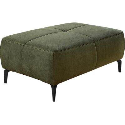 Die Möbelfundgrube Hocker Sitzhocker 79 x 111 cm grün Veloursbezug - SALO Die Möbelfundgrube Hocker Sitzhocker 79 x 111 cm grün Veloursbezug - SALO