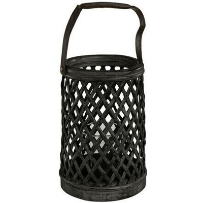 Artwood Bamboo Lantern Black Artwood Bamboo Lantern Black