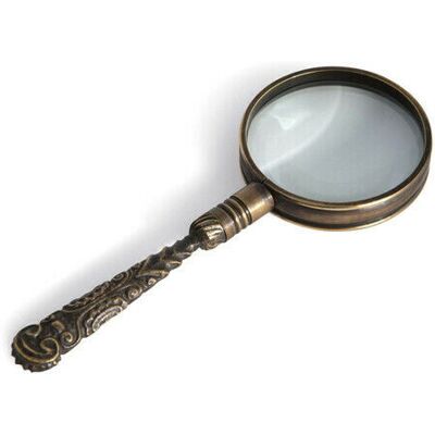 Authentic Models Rococo Magnifier, Bronze Authentic Models Rococo Magnifier, Bronze