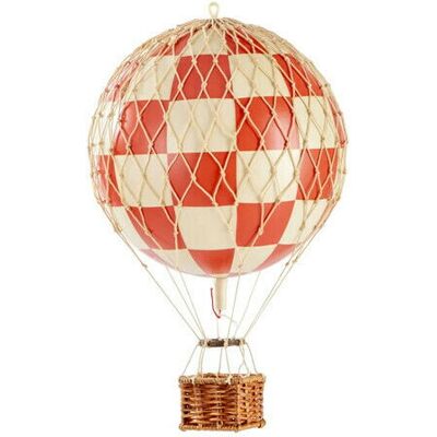 Authentic Models Travels Light Luftballon rot kariert Authentic Models Travels Light Luftballon rot kariert