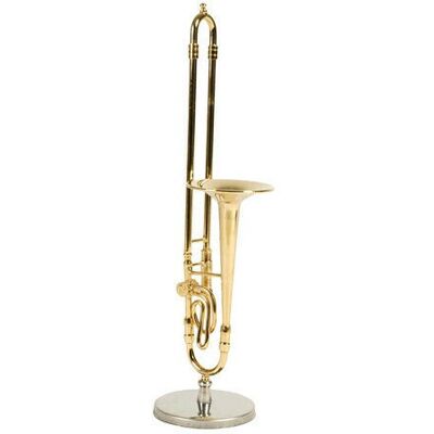 Authentic Models Trombone Decoration Brass Authentic Models Trombone Decoration Brass