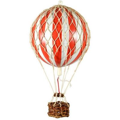 Authentic Models Floating The Skies Hot Air Balloon Red/White Authentic Models Floating The Skies Hot Air Balloon Red/White