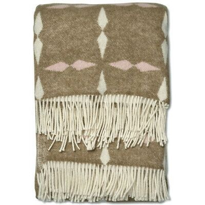 Classic Collection Wolldecke Tile Rosa Classic Collection Wolldecke Tile Rosa