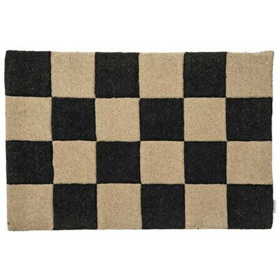 Classic Collection Fußmatte Square schwarz natur Classic Collection Fußmatte Square schwarz natur