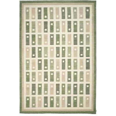 Classic Collection Fyrbo Rug Green Classic Collection Fyrbo Rug Green