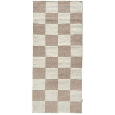 Classic Collection - Quadratischer Wollteppich - Beige - 80x200 - Flur & Küche Classic Collection - Quadratischer Wollteppich - Beige - 80x200 - Flur & Küche