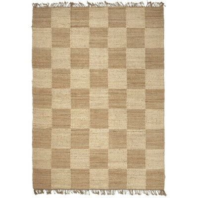 Classic Collection Quadrate Juteteppich natur - Jute Mat Classic Collection Quadrate Juteteppich natur - Jute Mat