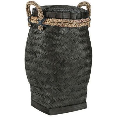 Artwood Davao Storage Basket Black Artwood Davao Storage Basket Black
