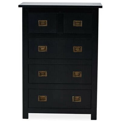 Newport Backbay Kommode Modern Black Newport Backbay Kommode Modern Black