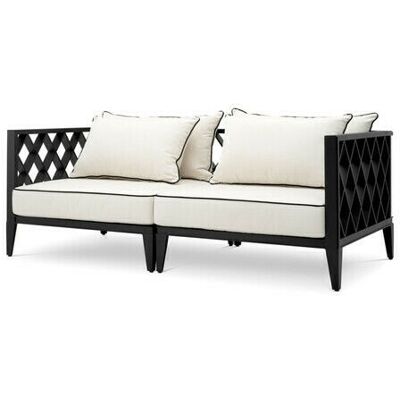 Eichholtz Ocean Club Sofa 2-seater Black Eichholtz Ocean Club Sofa 2-seater Black