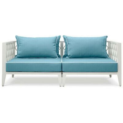 Eichholtz Ocean Club Sofa 2-seater White Eichholtz Ocean Club Sofa 2-seater White