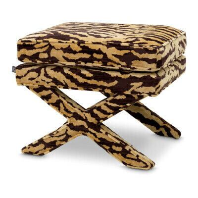 Eichholtz Cordoba Hocker Tigris Braun Eichholtz Cordoba Hocker Tigris Braun