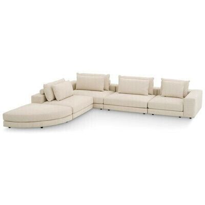 Eichholtz Lounge Club Sofa Nuoro Beige Eichholtz Lounge Club Sofa Nuoro Beige