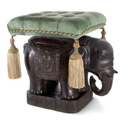 Eichholtz Elephant hocker bronze Eichholtz Elephant hocker bronze