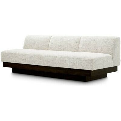 Eichholtz Bastion Sofa Seashell Off-White/Charcoal Veneer Eichholtz Bastion Sofa Seashell Off-White/Charcoal Veneer