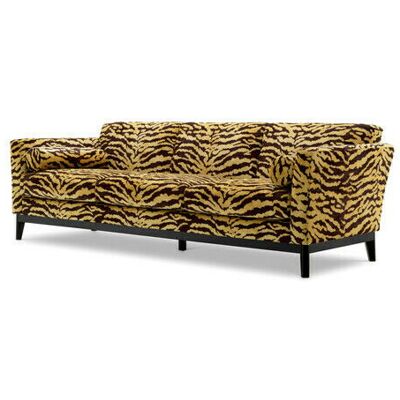 Eichholtz Flux Sofa Tigris Brown Eichholtz Flux Sofa Tigris Brown