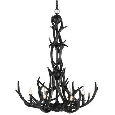 Artwood Antler Kronleuchter schwarz Artwood Antler Kronleuchter schwarz